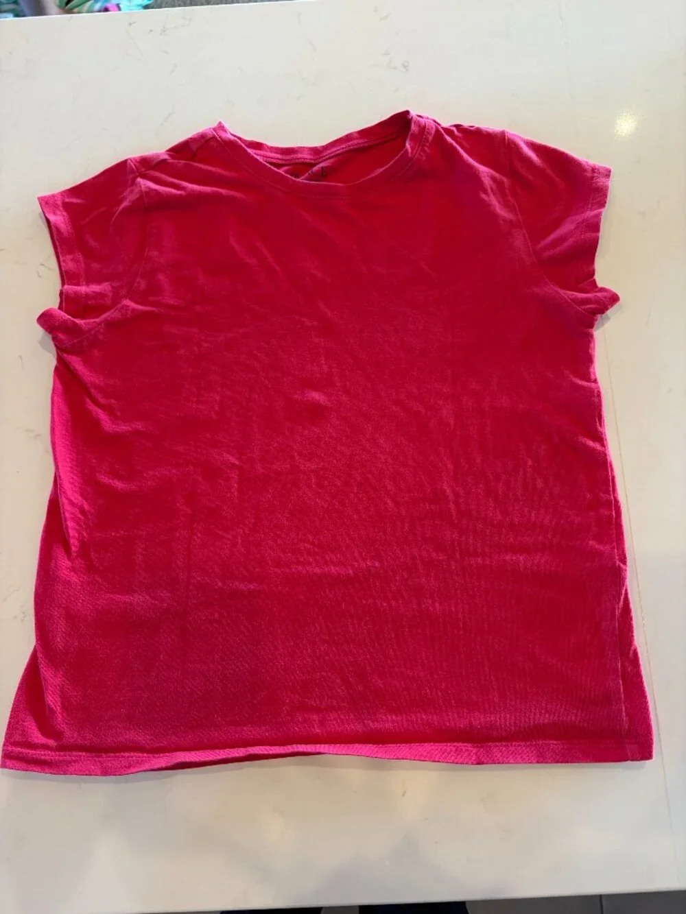 The Children’s Place Girls 10/12 Red Short Sleeve Tee